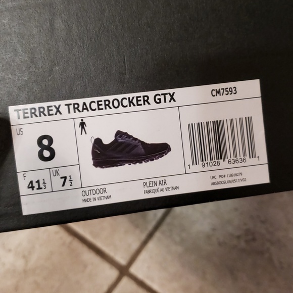 🎁SOLD💟ADIDAS TREREX TRACEROCKER GTS SHOES - Picture 7 of 8